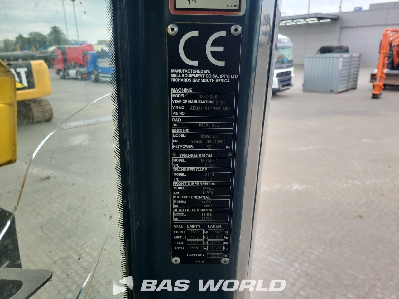 Other : Bell B25 D Tombereau