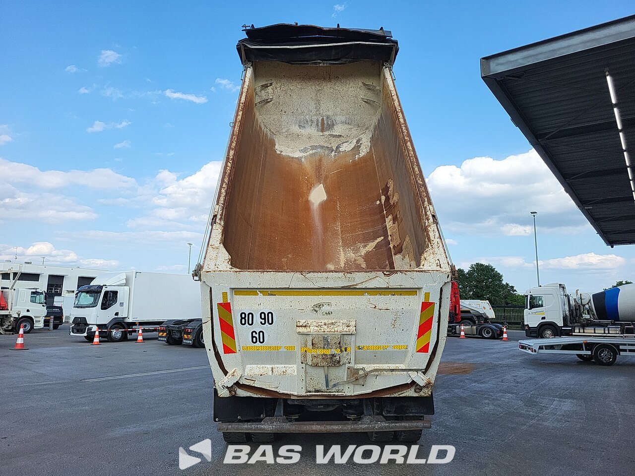Other : Renault C 460 8X4 Meiller Camion Benne