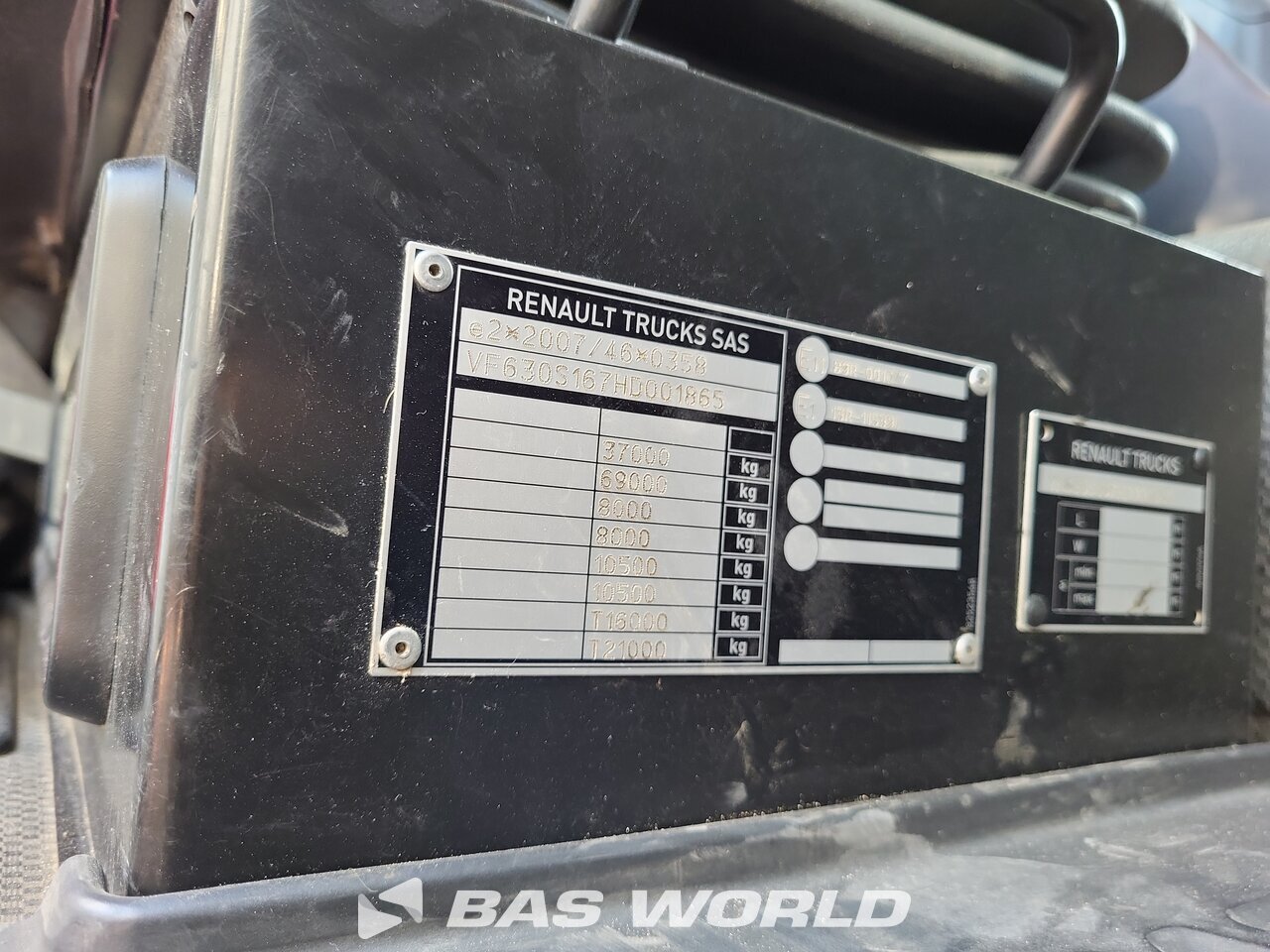 Other : Renault C 460 8X4 Meiller Camion Benne