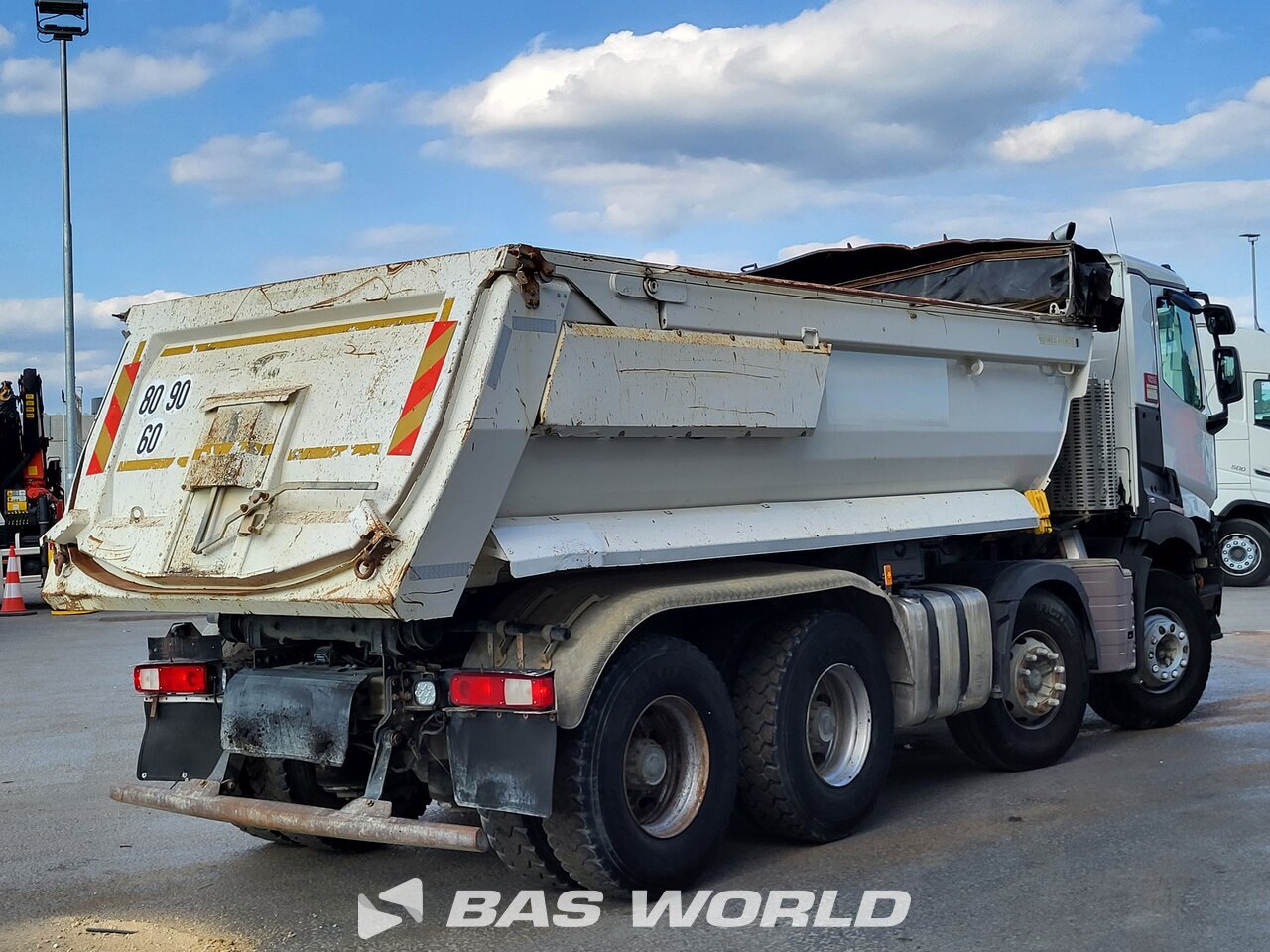 Other : Renault C 460 8X4 Meiller Camion Benne