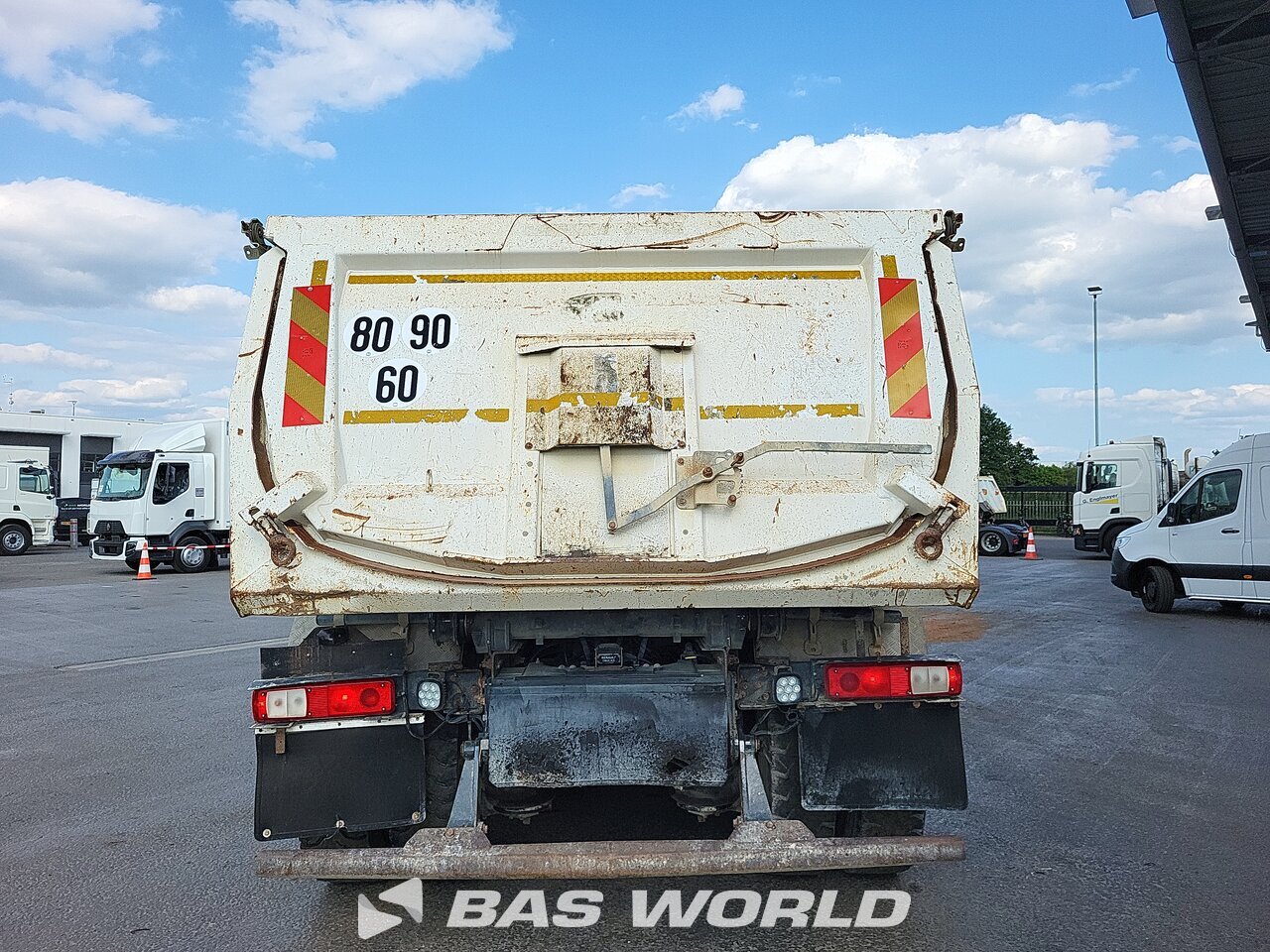 Other : Renault C 460 8X4 Meiller Camion Benne