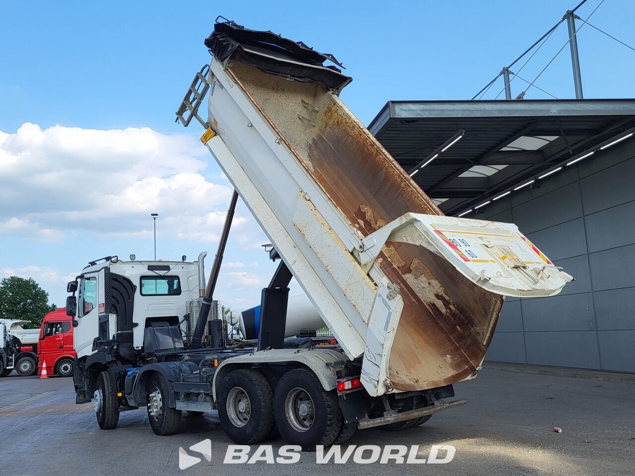 Other : Renault C 460 8X4 Meiller Camion Benne