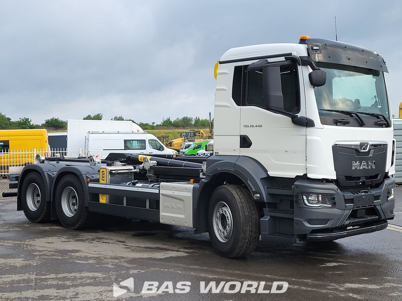 Other : MAN TGS 26.440 6X4 Hyva H20-60S camion à bras