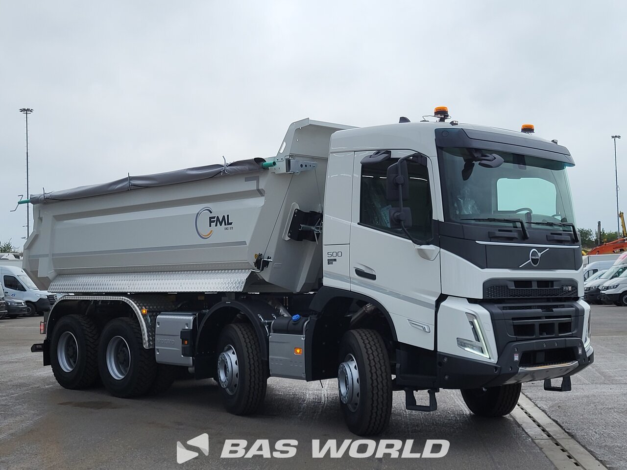 Other : Volvo FMX 500 8X4 KH Kipper Camion Benne