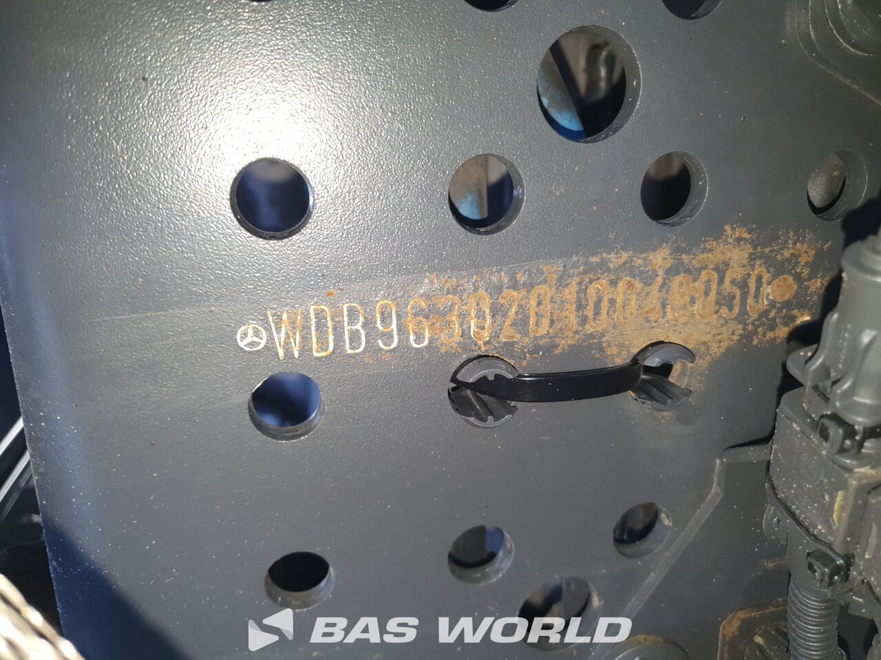 Other : Mercedes Antos 2835 6X2 Wema Carrosserie Camion rideaux coulissants