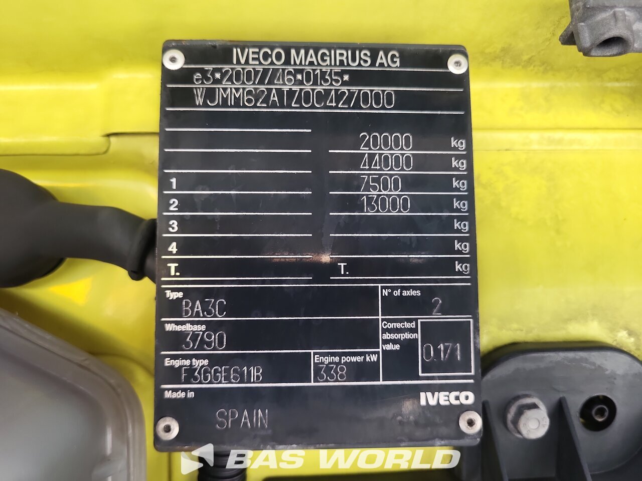 Other : Iveco S-Way 460 4X2 Tracteur routier