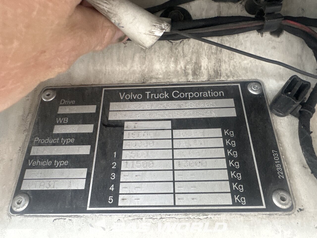 Other : Volvo FH 500 4X2 Tracteur routier