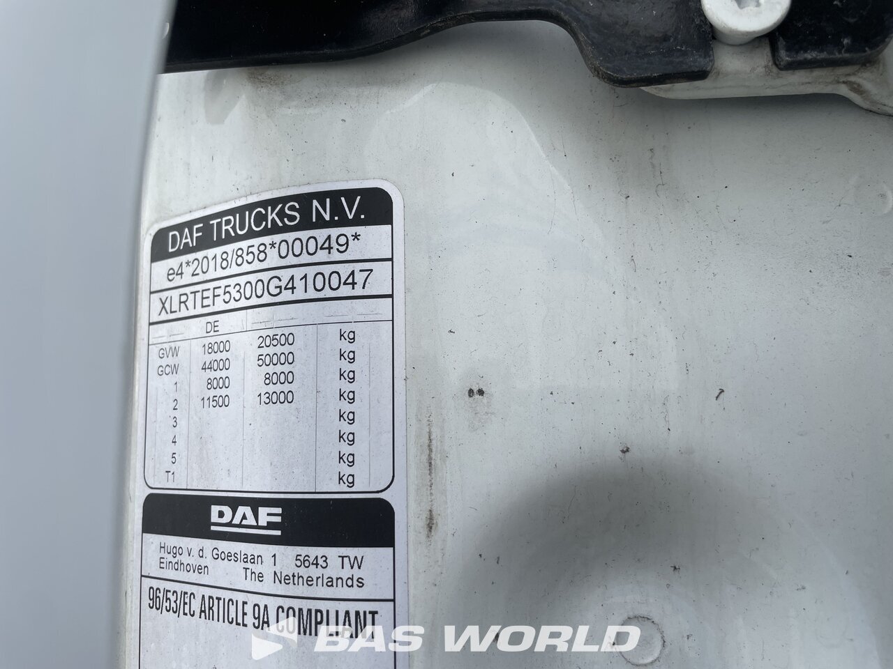 Other : DAF XG 480 4X2 Tracteur routier