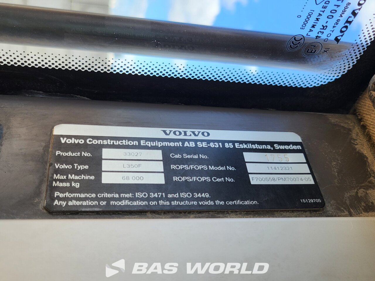 Other : Volvo L350 F جرافات ذات عجلات