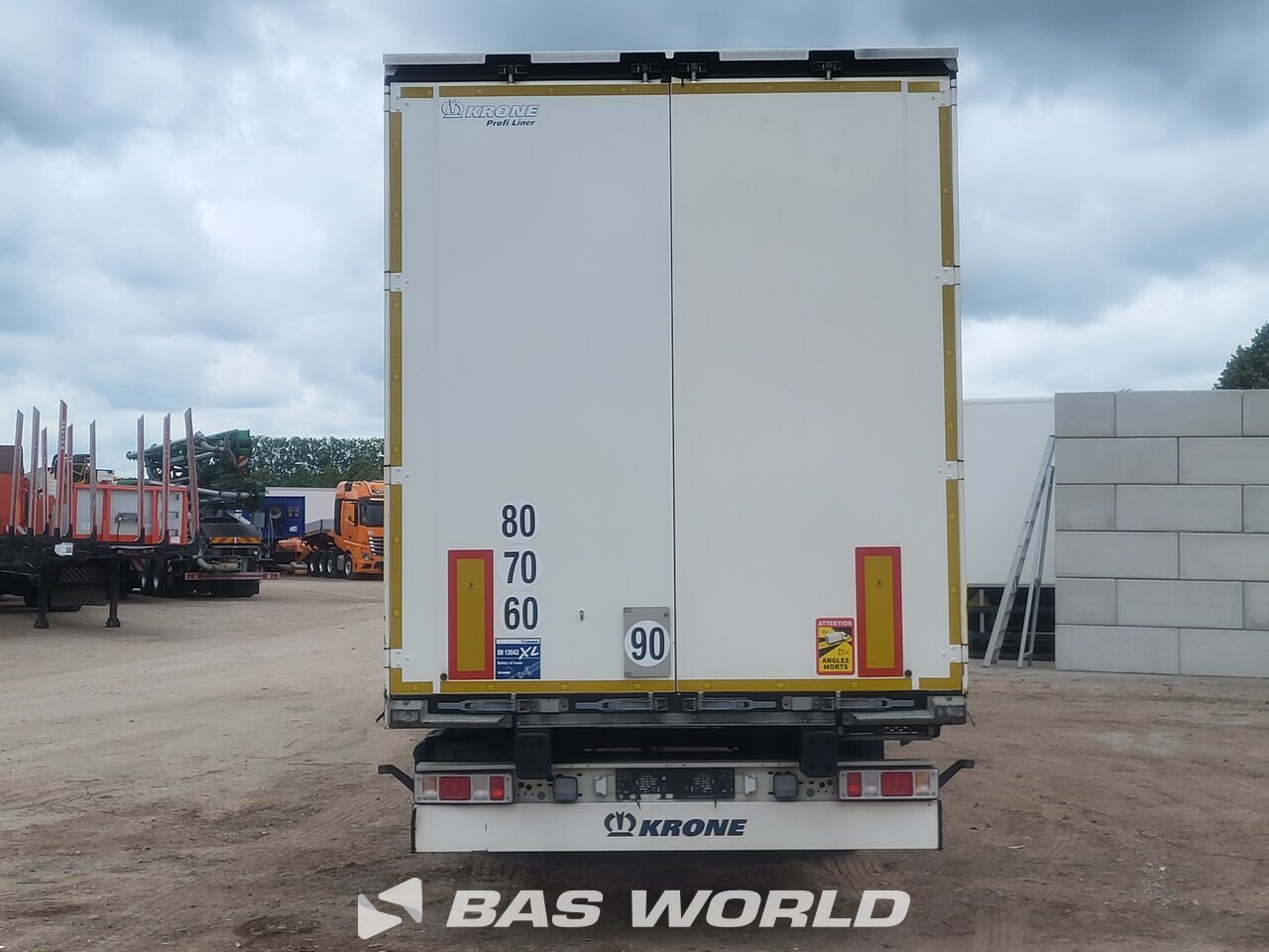 Other : Krone Curtainside semi-trailer