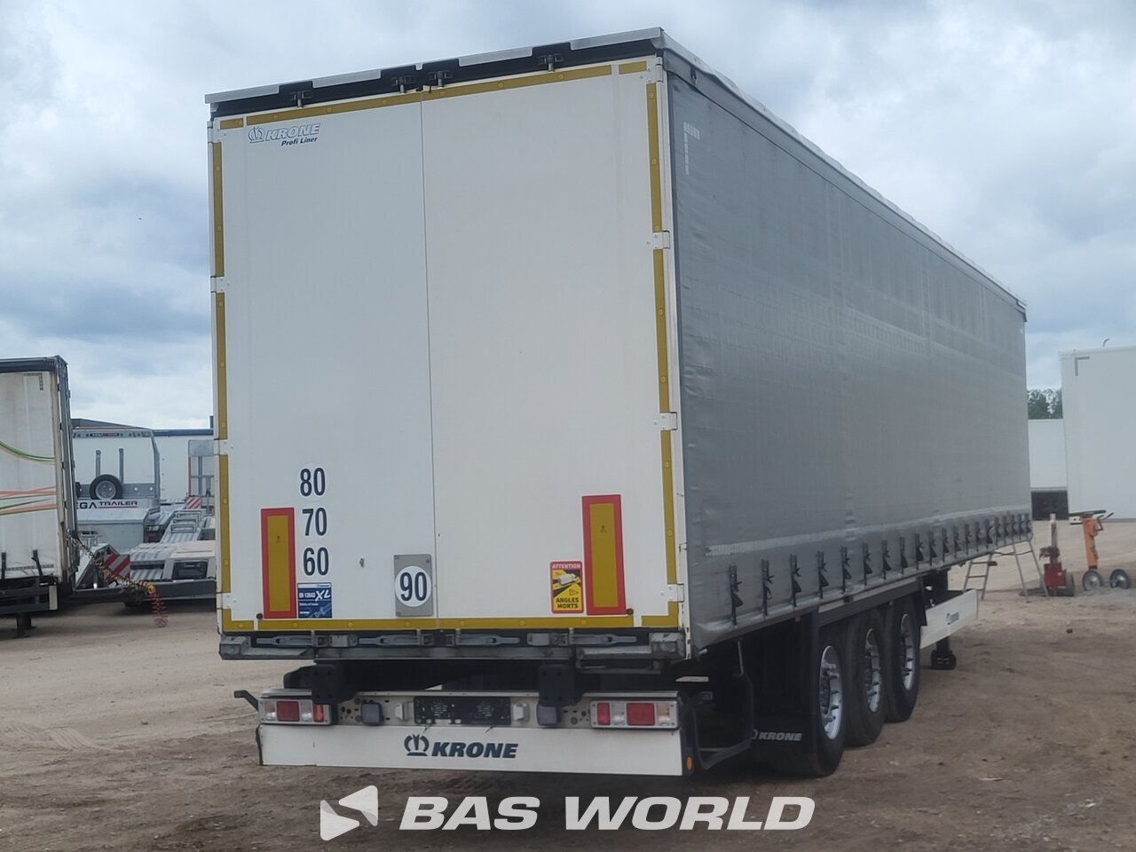 Other : Krone Curtainside semi-trailer