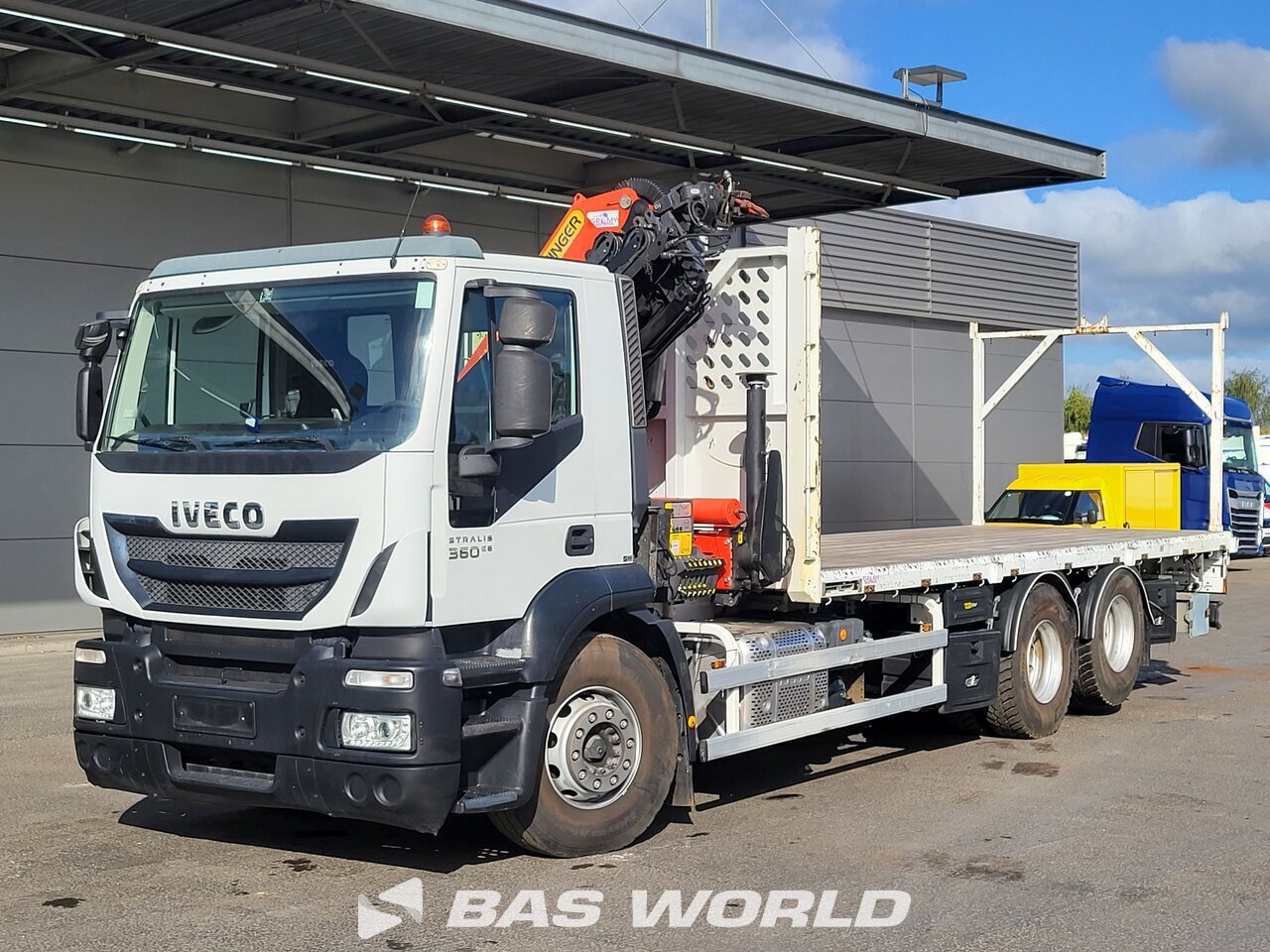 Other : Iveco Stralis 360 6X2 Gromy Camion plateaux