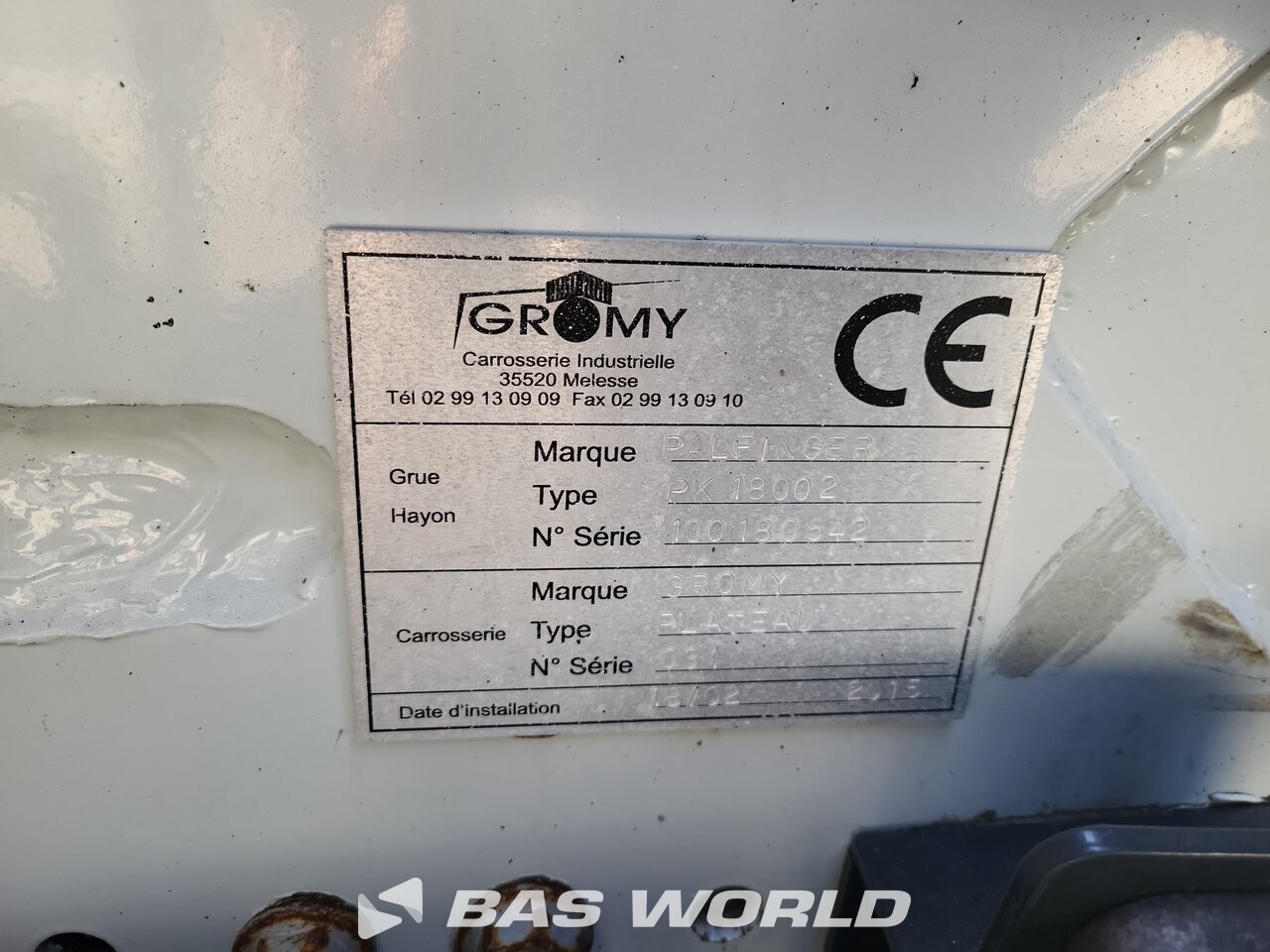 Other : Iveco Stralis 360 6X2 Gromy Camion plateaux
