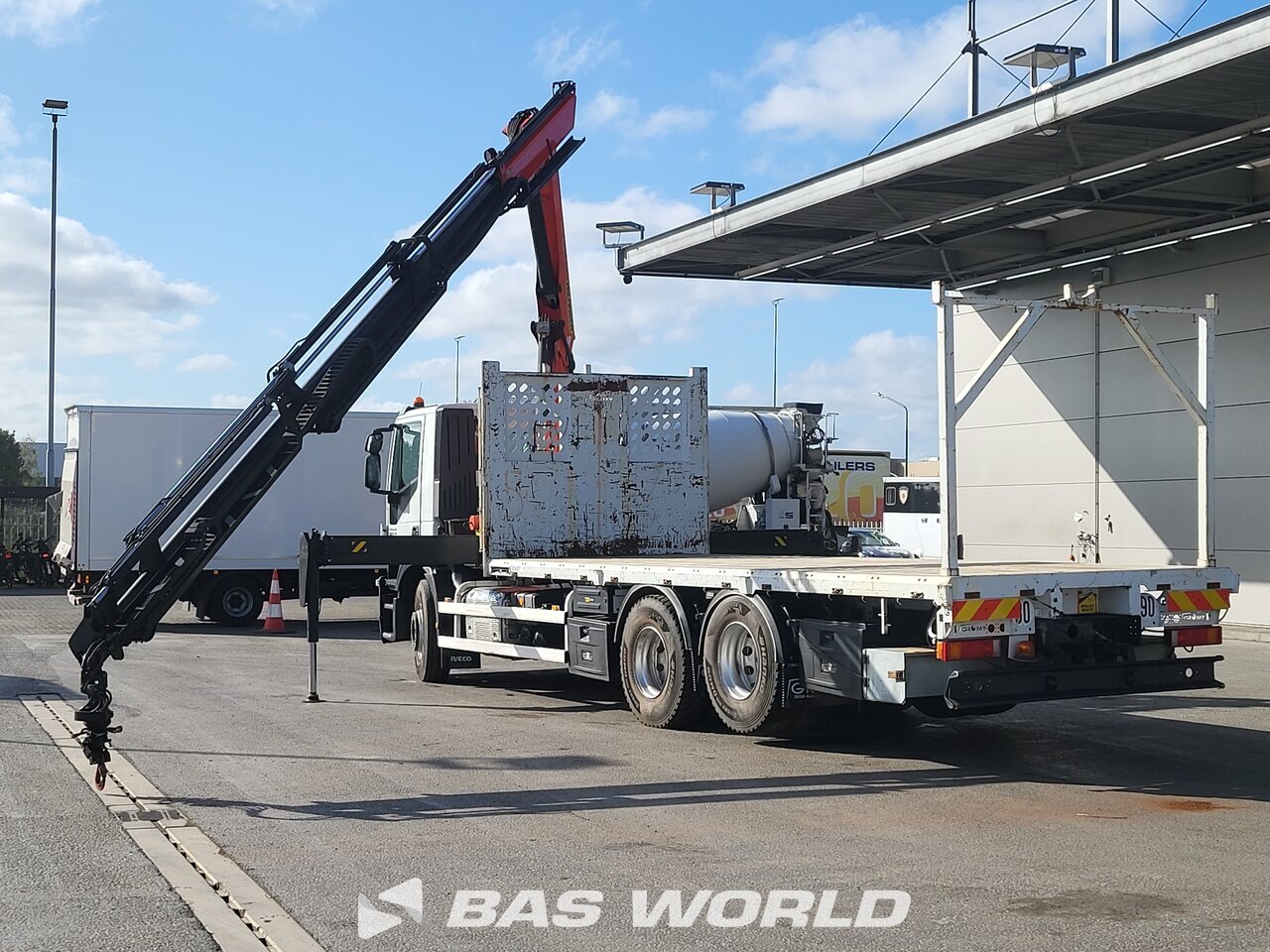 Other : Iveco Stralis 360 6X2 Gromy Camion plateaux