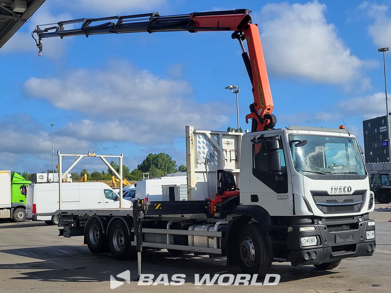 Other : Iveco Stralis 360 6X2 Gromy Camion plateaux