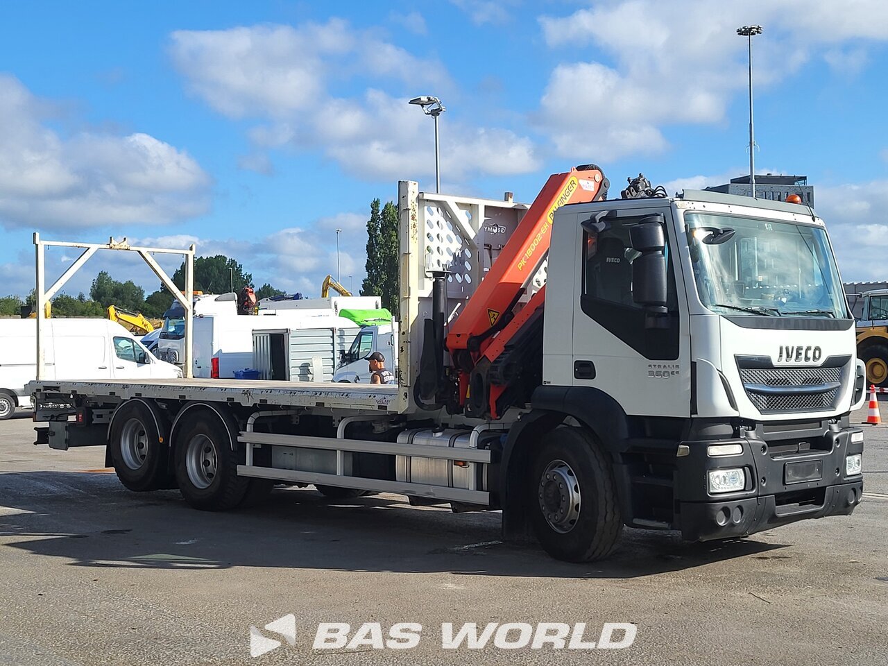Other : Iveco Stralis 360 6X2 Gromy Camion plateaux