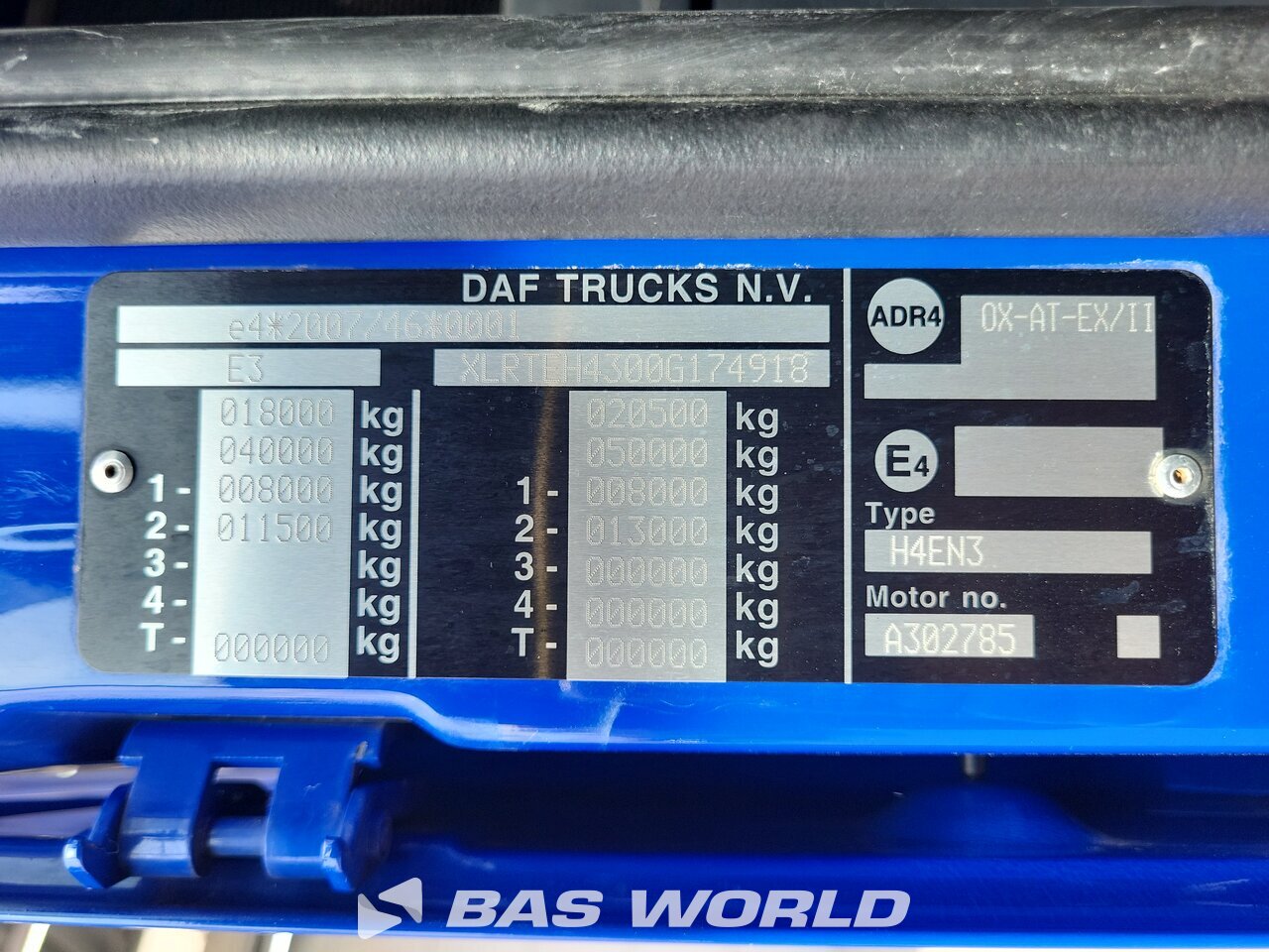 Other : DAF XF 480 4X2 Tracteur routier