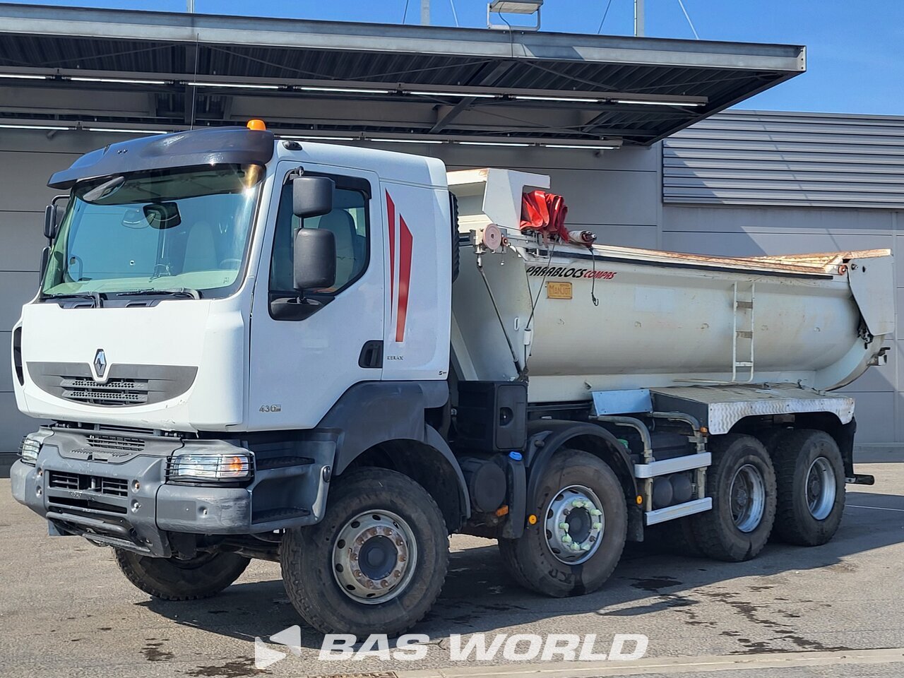 Other : Renault Kerax 430 8X4 Bennes Manjot Camion Benne