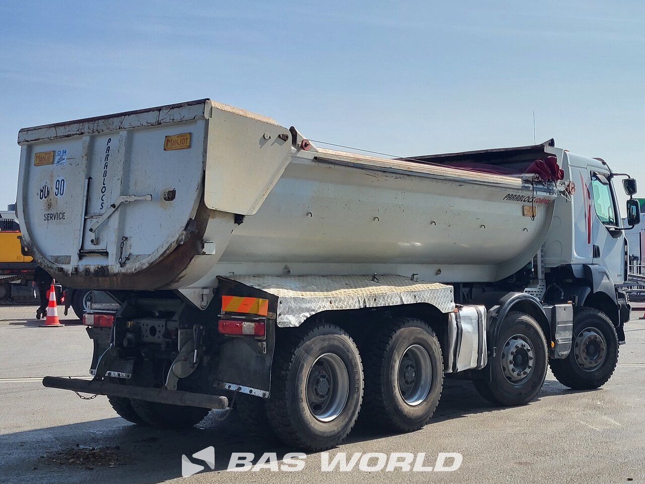 Other : Renault Kerax 430 8X4 Bennes Manjot Camion Benne
