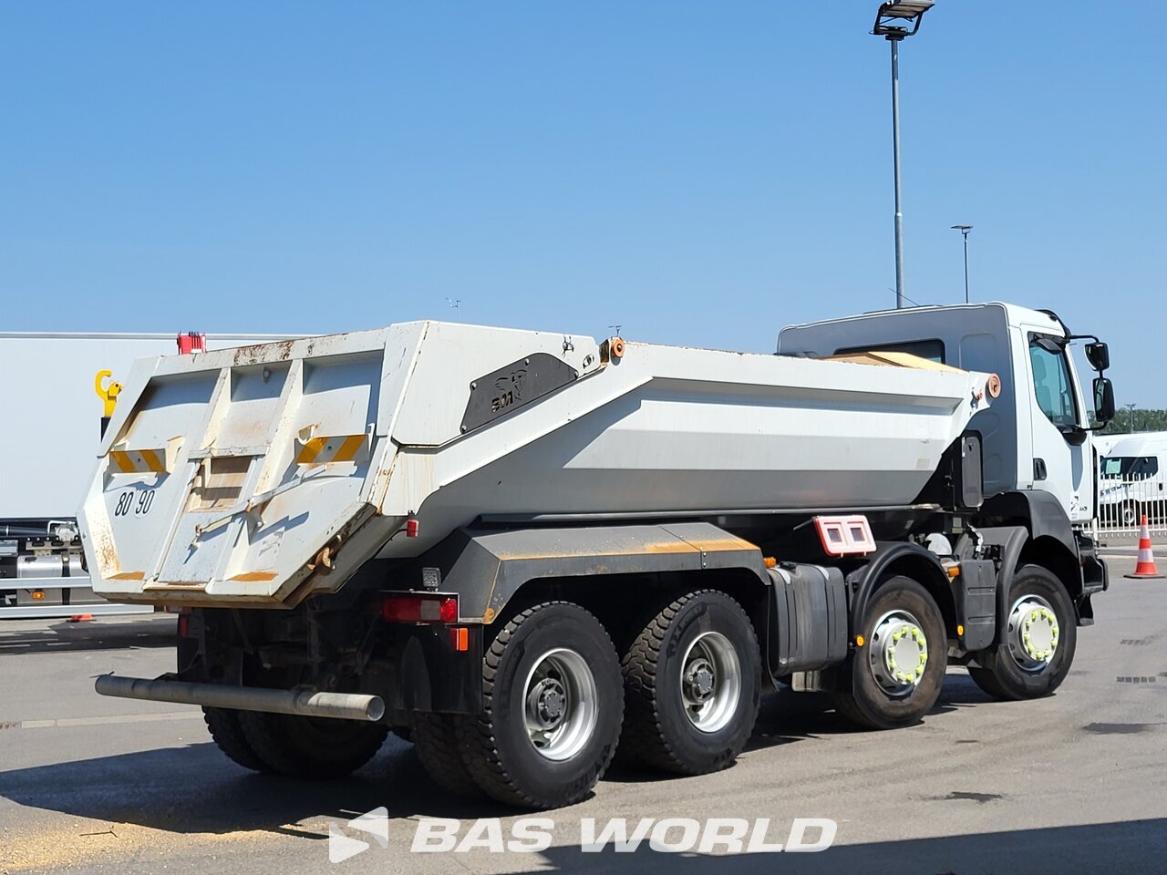 Other : Renault Kerax 460 8X4 Bennen Marrel Camion Benne