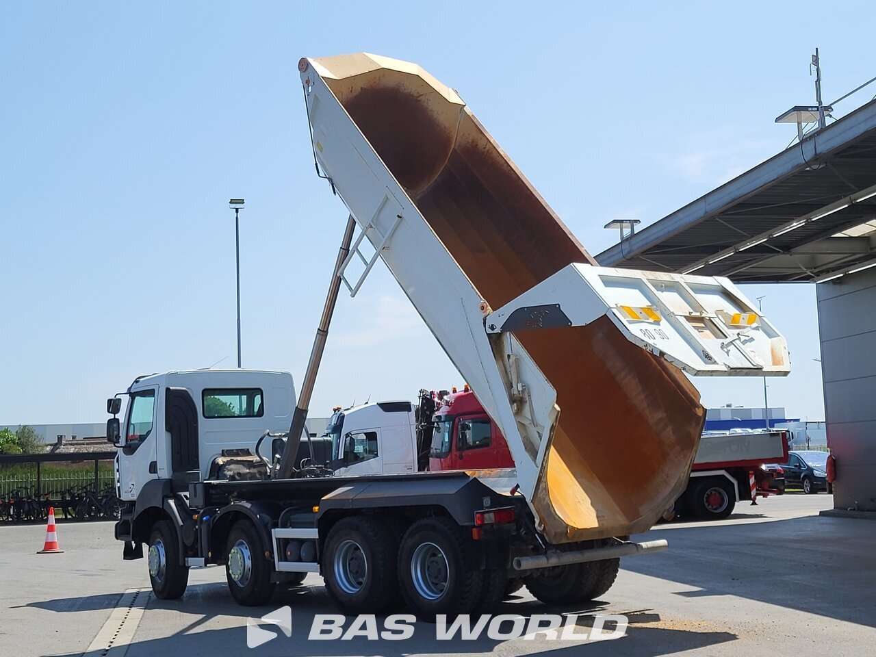 Other : Renault Kerax 460 8X4 Bennen Marrel Camion Benne