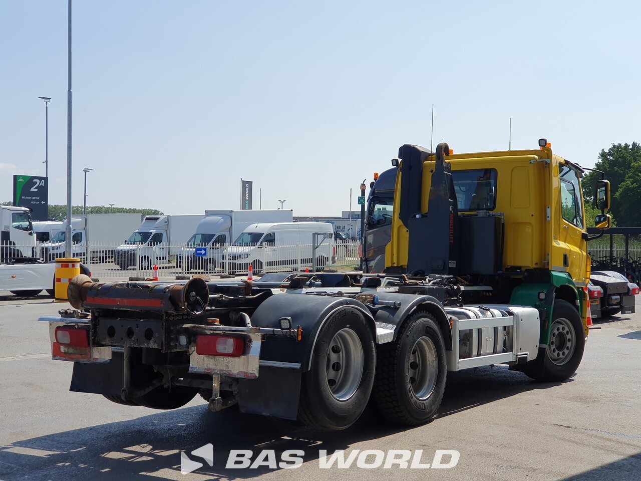 Other : DAF CF 450 6X2 Hiab ULT20ZL53-P-0CF camion à bras