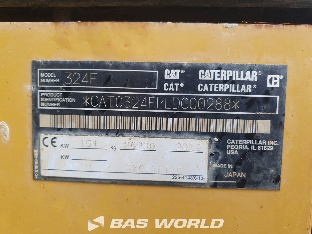 Other : Caterpillar 324 E LN Pelle sur chenilles