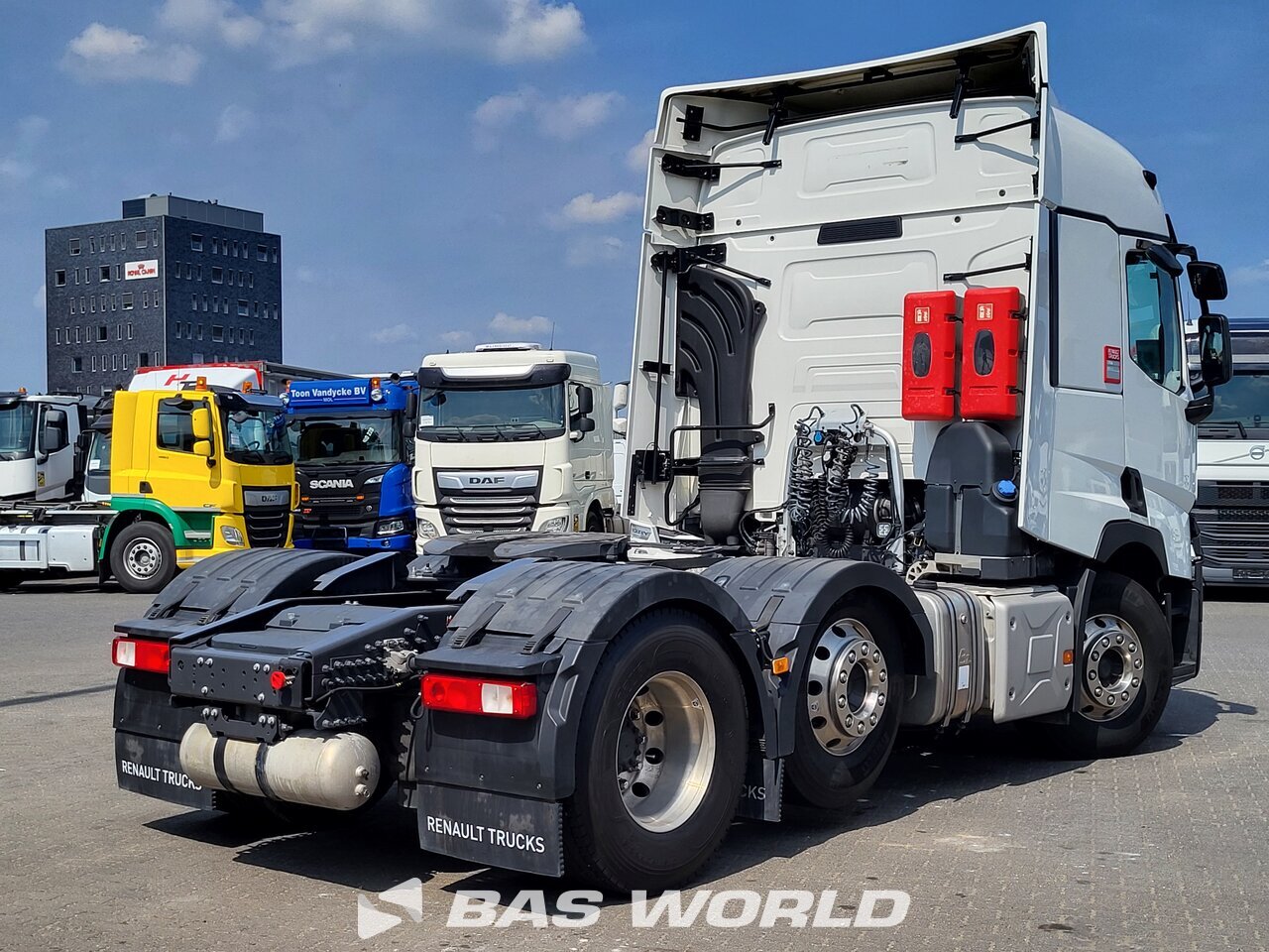Axle overview : Renault T 480 6X2 Tracteur routier