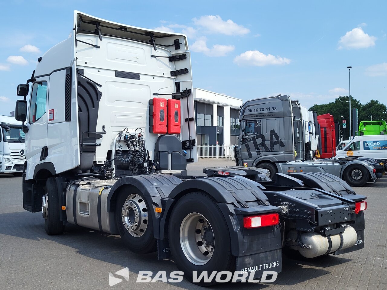 Fuel tanks : Renault T 480 6X2 Tracteur routier