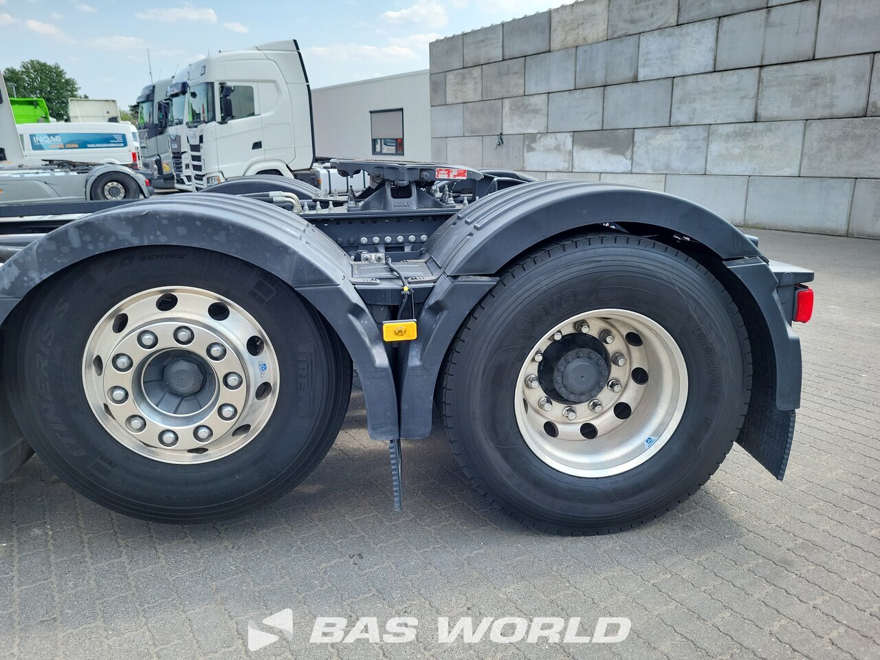 Spoilerset chassis : Renault T 480 6X2 Tracteur routier