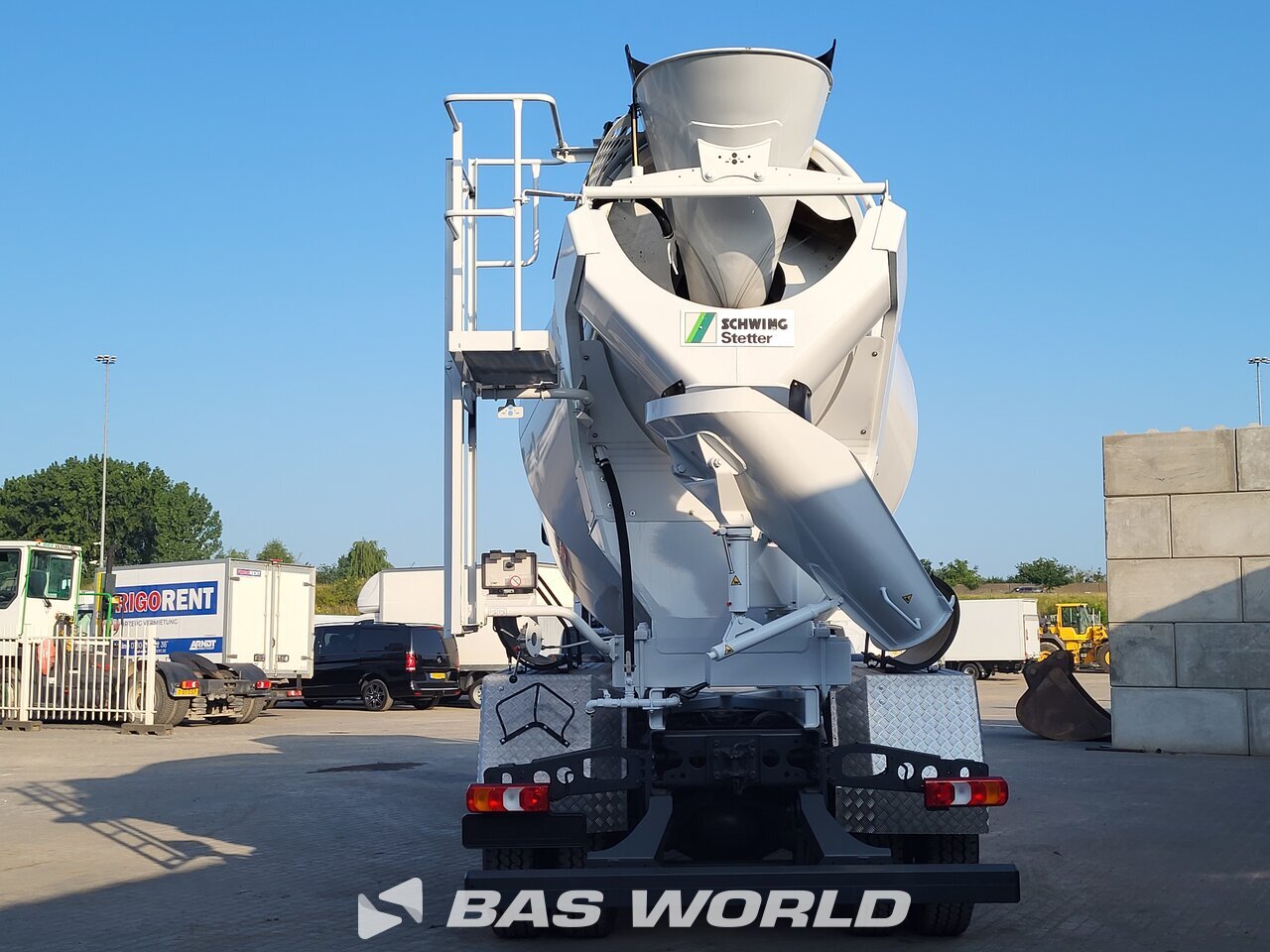 Other : Mercedes Arocs 4142 8X4 Schwing Stetter AM 10m3 FHC BL Camion malaxeur béton