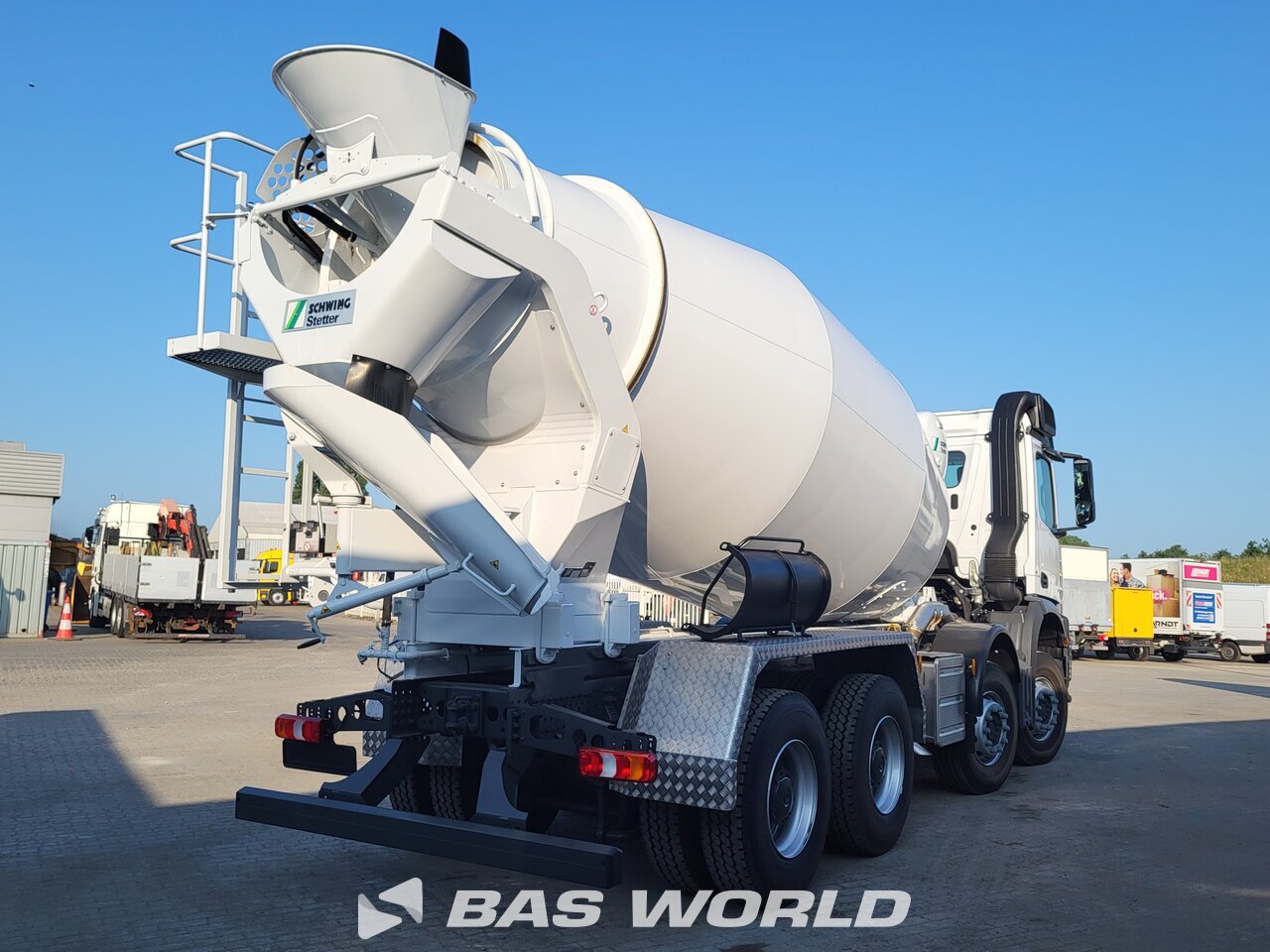 Other : Mercedes Arocs 4142 8X4 Schwing Stetter AM 10m3 FHC BL Camion malaxeur béton