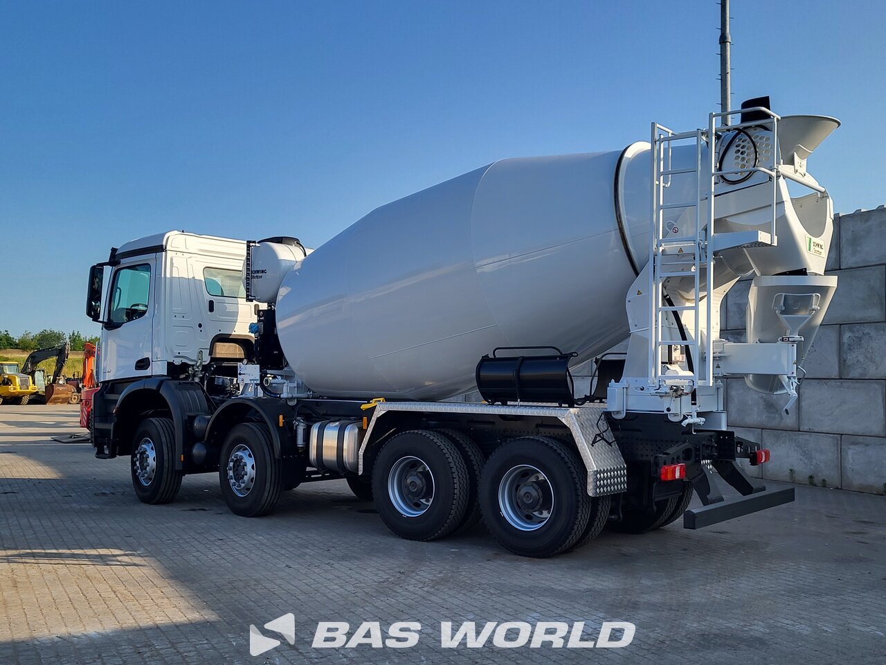 Other : Mercedes Arocs 4142 8X4 Schwing Stetter AM 10m3 FHC BL Camion malaxeur béton