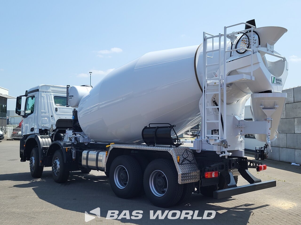 Crane Rotator : Mercedes Arocs 4245 8X4 Schwing Stetter AM12FHCBL Camion malaxeur béton
