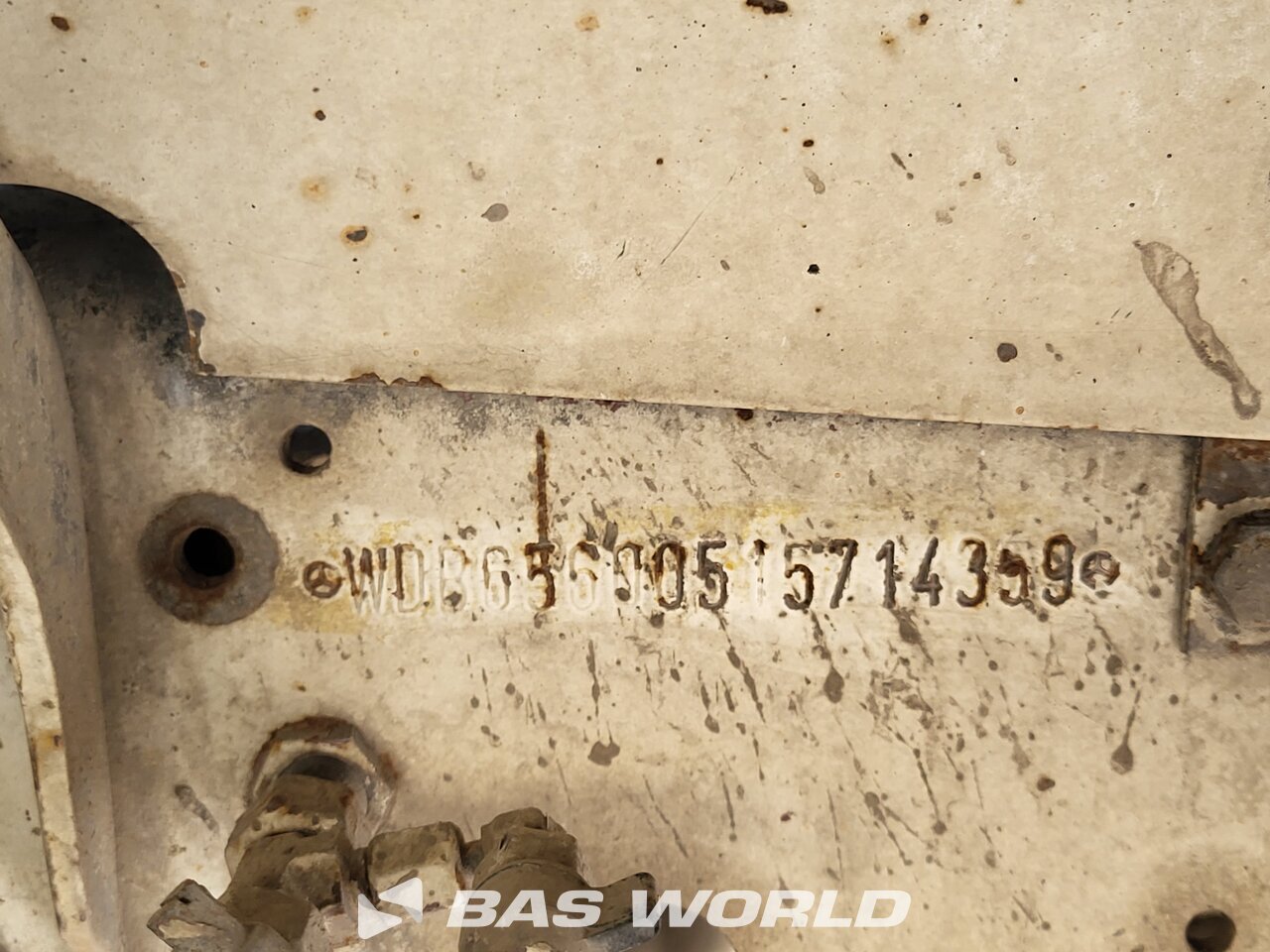 Other : Mercedes SK 1922 Concrete pump