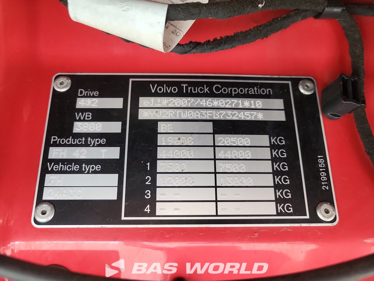 Other : Volvo FH 420 4X2 Tracteur routier