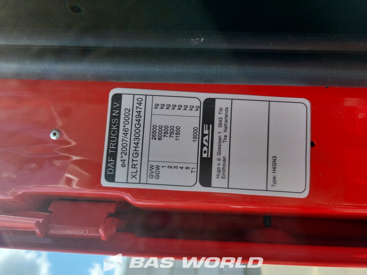 Other : DAF XF 530 6X2 Tracteur routier