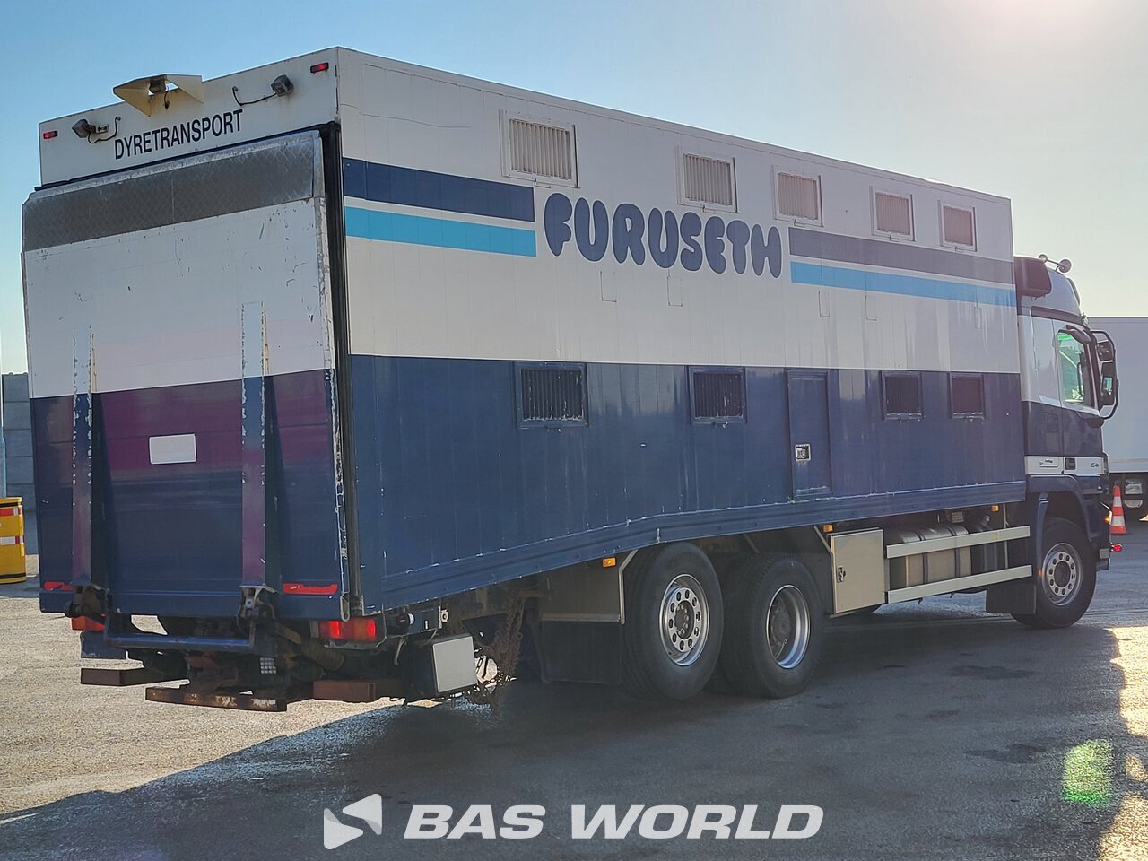 Other : Mercedes Actros 2541 6X2 Hillevag Mek. Verksted AS Transport bestiaux