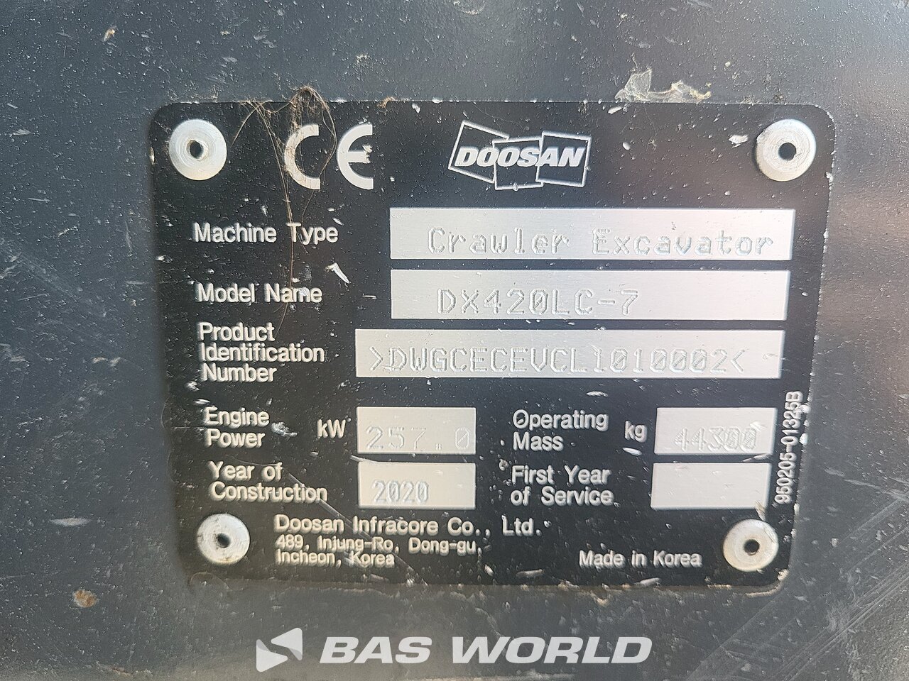 Other : Doosan DX420 LC-7 Pelle sur chenilles