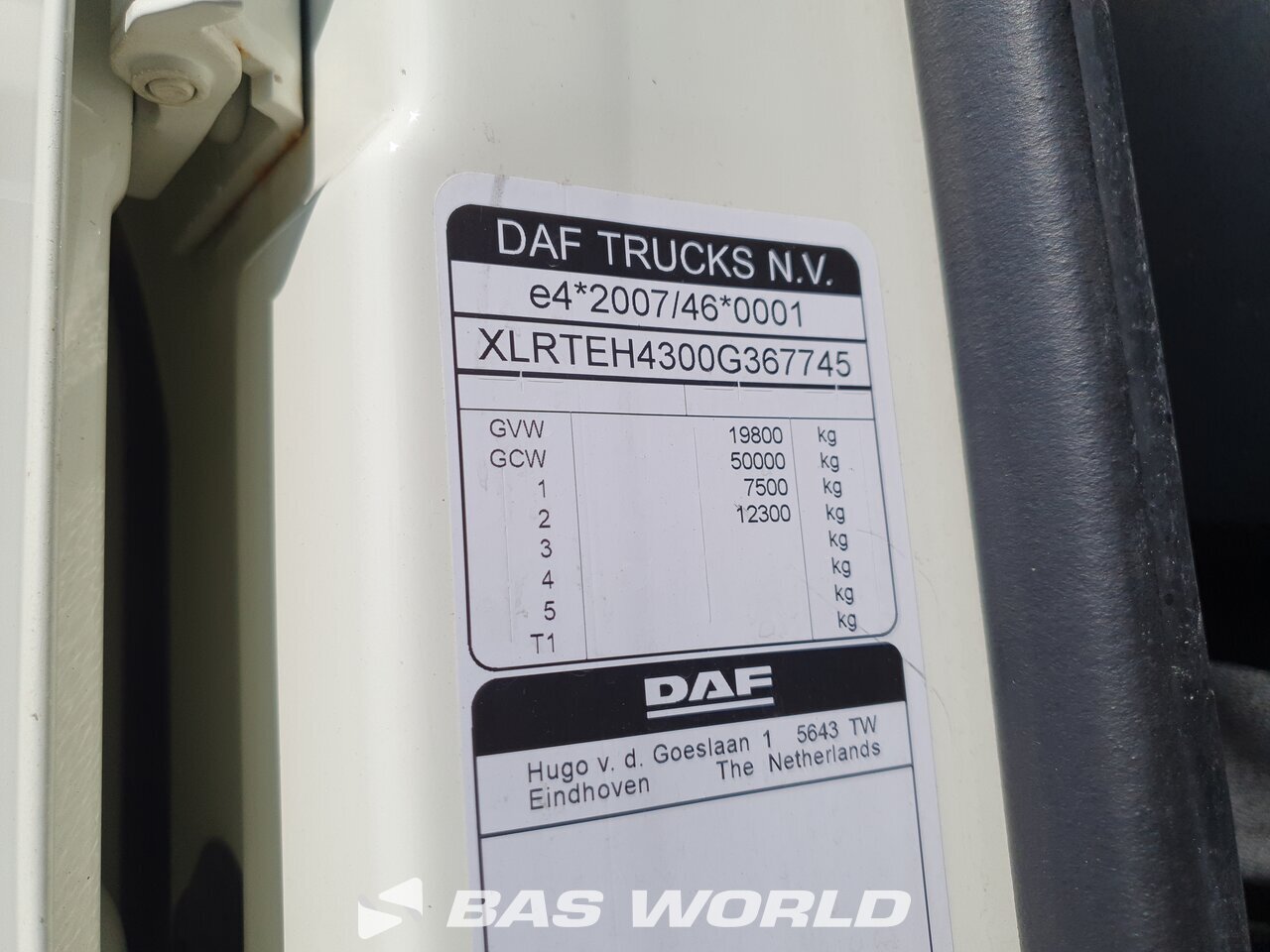 Other : DAF XF 480 4X2 Tracteur routier