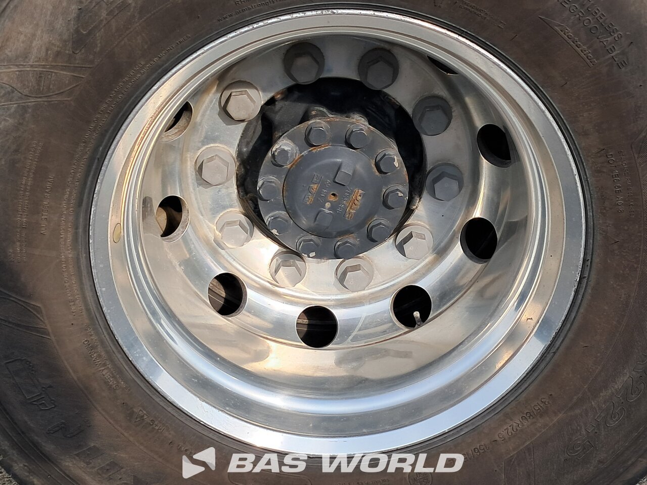 Axle overview : DAF XF 480 4X2 Tracteur routier