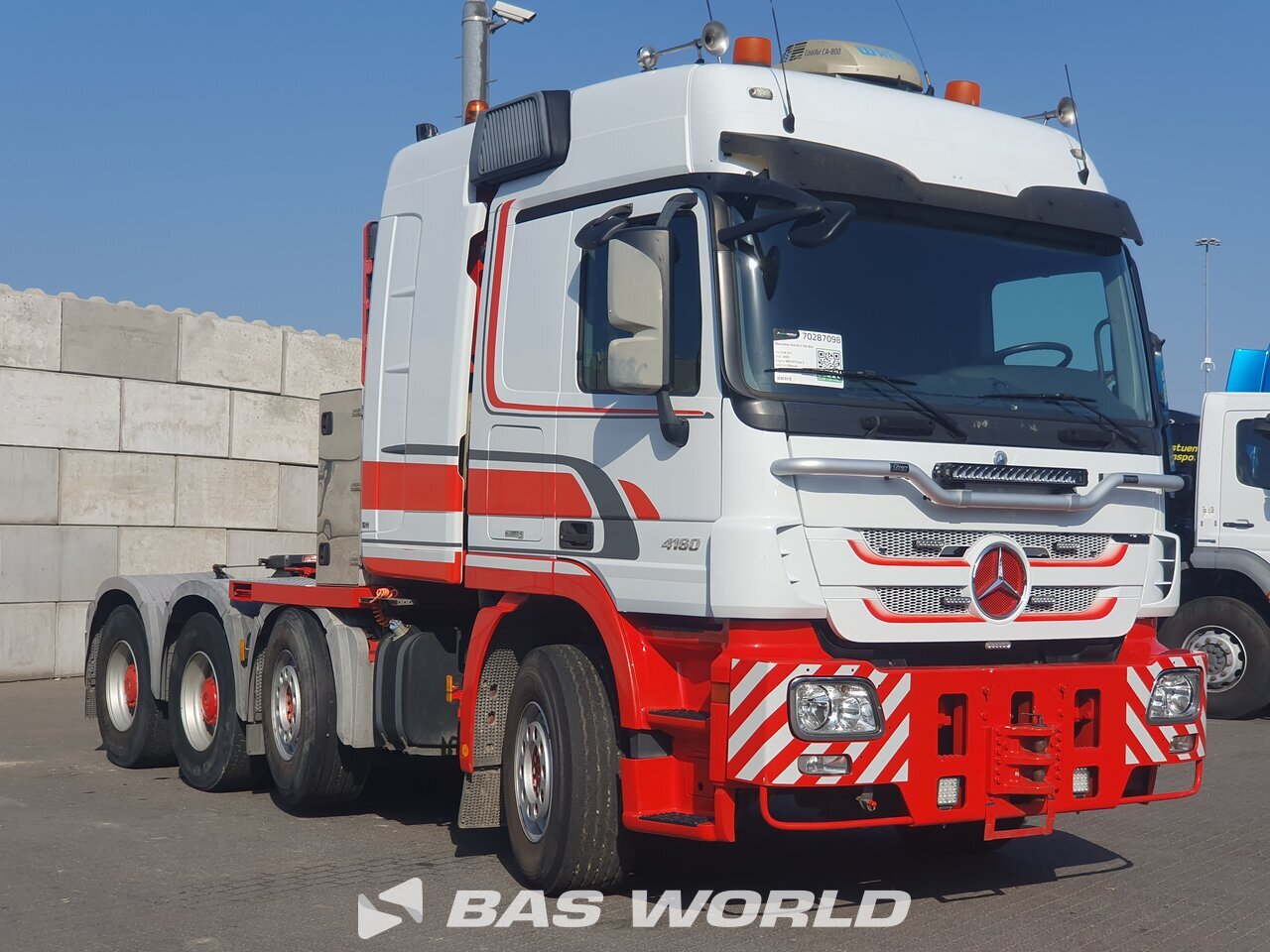 Other : Mercedes Actros 4160 8X4 Tracteur routier
