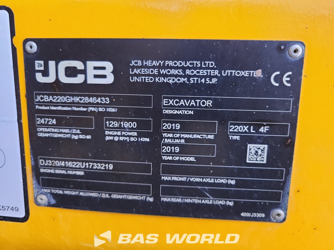 Other : JCB 220 XL 4F Pelle sur chenilles