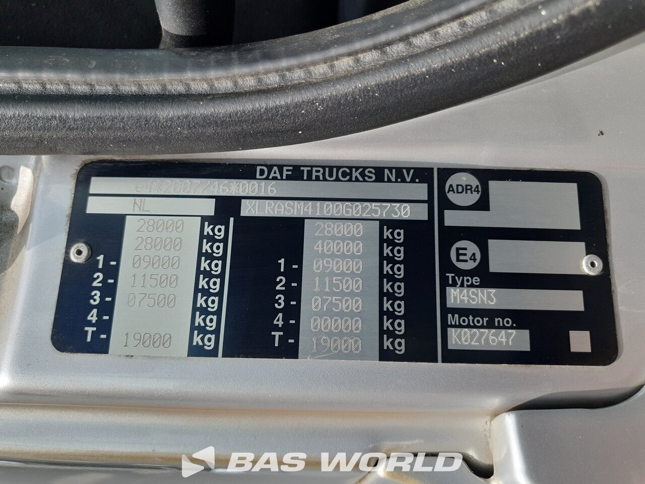 Other : DAF CF 330 6X2 Carrosseries fourgons
