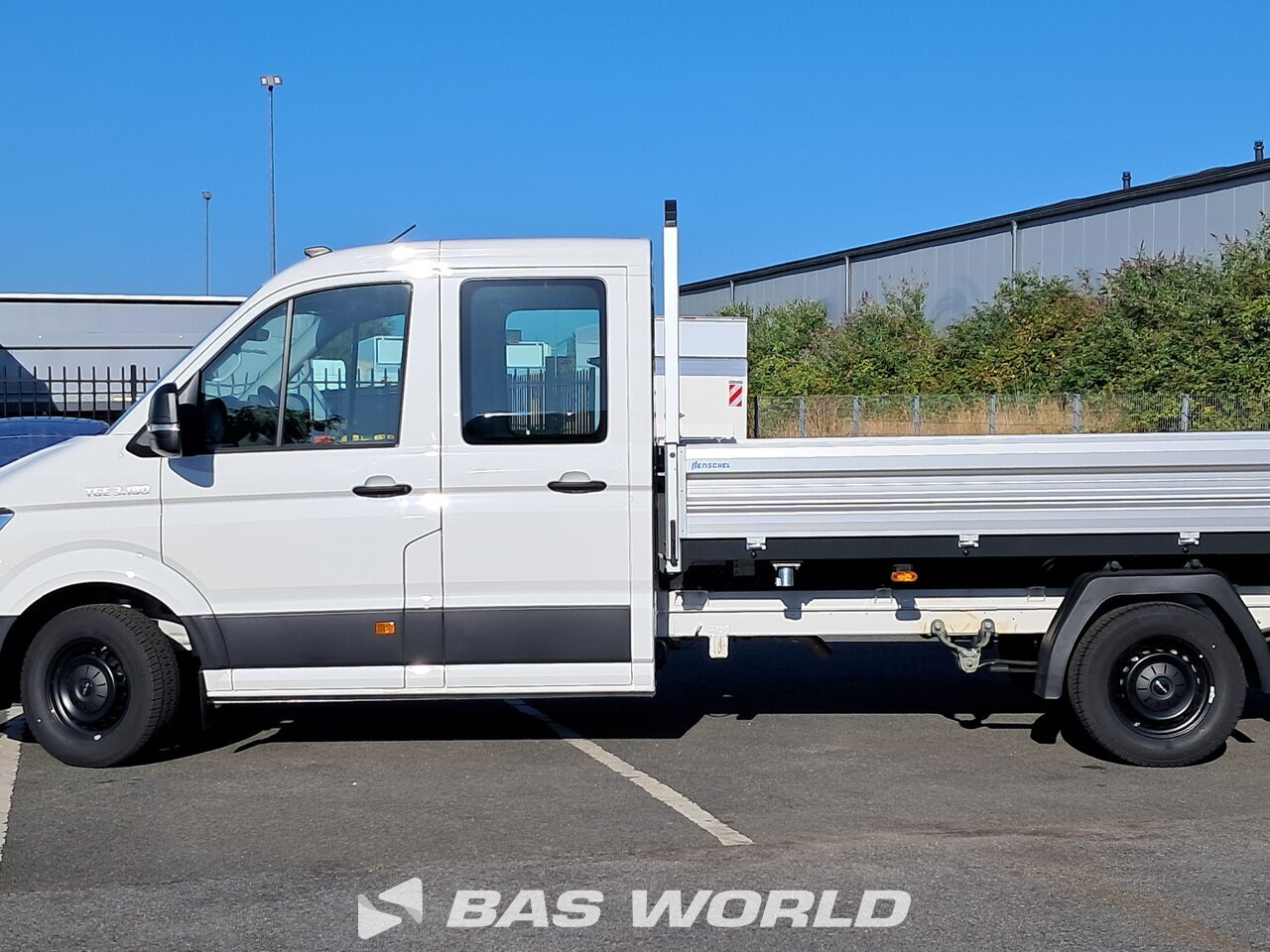 Axle overview : MAN TGE 3.180 Benne