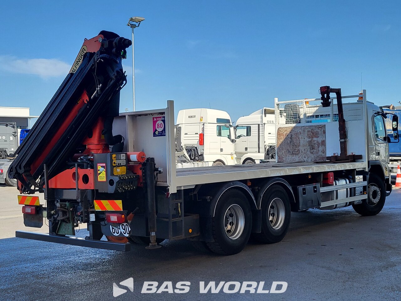Other : Volvo FMX 370 6X4 Camion plateaux