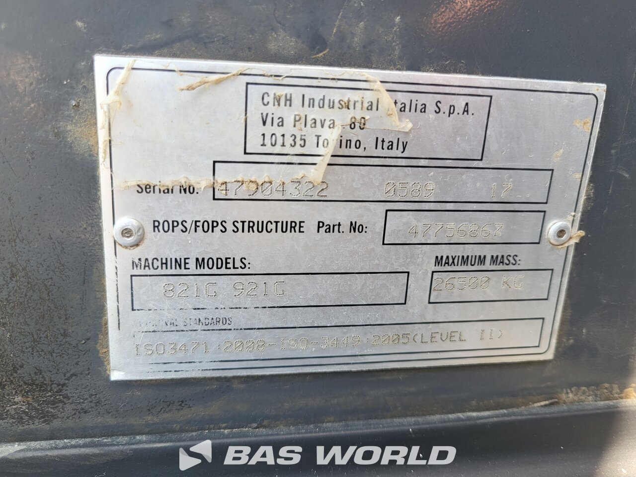 Other : Case 821 G Chargeuse sur pneus