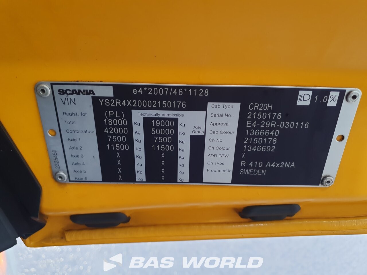Other : Scania R410 4X2 Tracteur routier