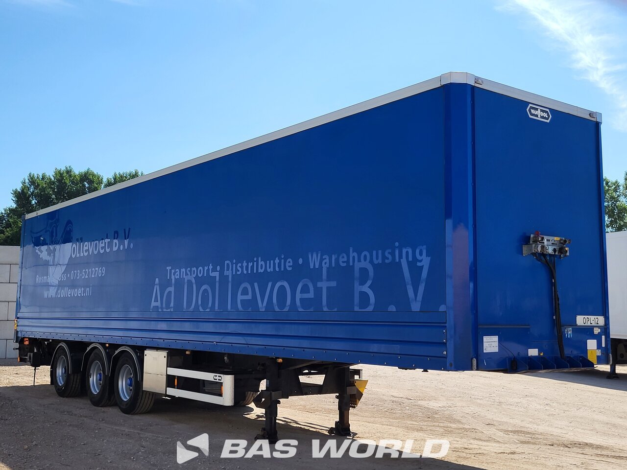 Other : Van Hool Semi-remorque fourgons