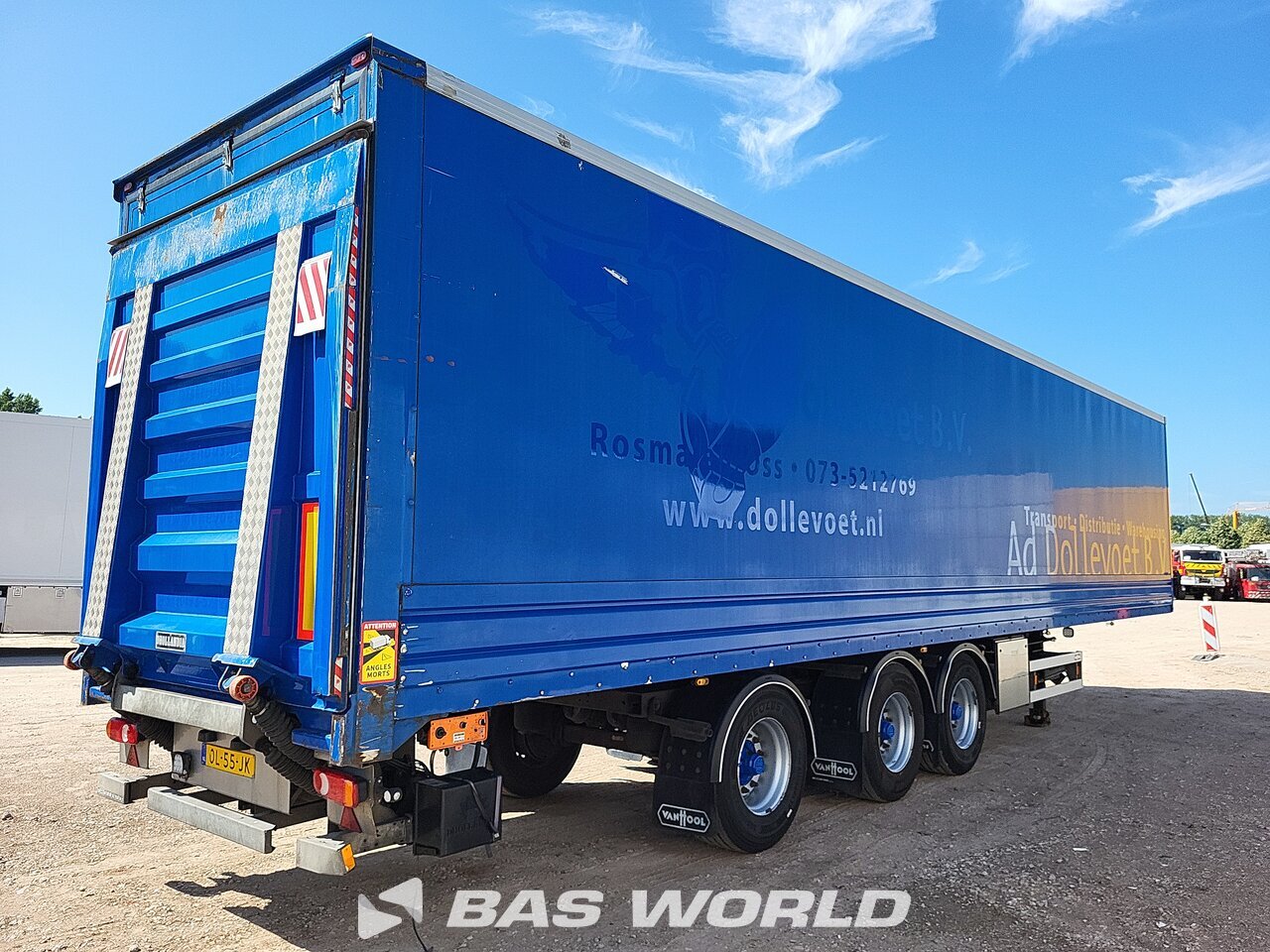 Other : Van Hool Semi-remorque fourgons